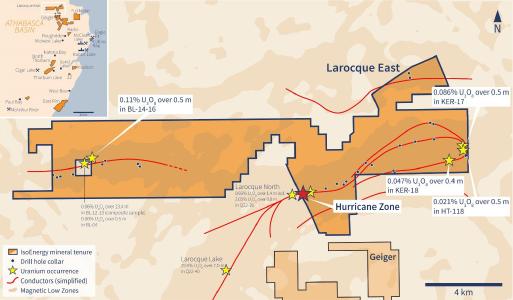 Larocque East Grundstückskarte