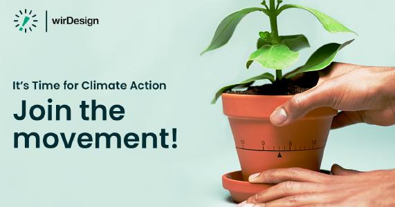 Als Mitglied der Organisation „Leaders for Climate Action" (LFCA) unterstützt wirDEsign zusammen mit mehr als 200 führenden Digitalunternehmen die Kampagne „Time for Climate Action".