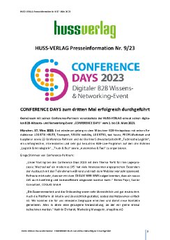 Presseinformation_9_HUSS_VERLAG_Conference Days zum dritten Mal erfolgreich durchgeführt.pdf