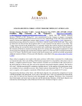 05112024_EN_ARU_Aurania Announces IHC Report on Corsica_05.11.2024_FINAL.pdf
