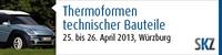 Thermoformen: Mit weniger Energie und mehr Kontrolle! Mehr auf der SKZ-Fachtagung im April 2013