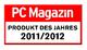 Ausgezeichnete Sieger - die Gewinner der PC-Magazin-Leserwahl zum "Produkt des Jahres 2011/2012"!