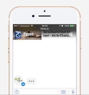 Mobile Banner Sujet 4.
Kampagne "ChatBot"