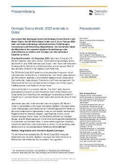 Dentsply Sirona_PM_Dentsply Sirona World 2023 erstmals in Dubai_221219.pdf