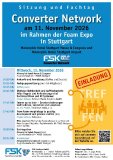 Kompakt up to date: Jetzt anmelden und profitieren – Sitzung und Fachtag des Converter Network am 11.11.2026 in Stuttgart