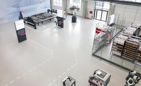 The Grenzebach World combines exhibits and innovations from all business units of Grenzebach under one roof at the headquarters in Hamlar.