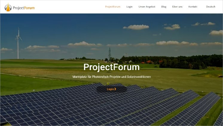 Photovoltaik_Marktplatz_ProjectForum_Screenshot_Homepage_Rahmen_DEU.jpg