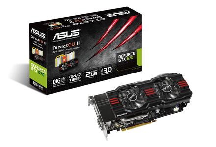 PR ASUS GeForce GTX 670 DirectCU II Graphics Card with Box