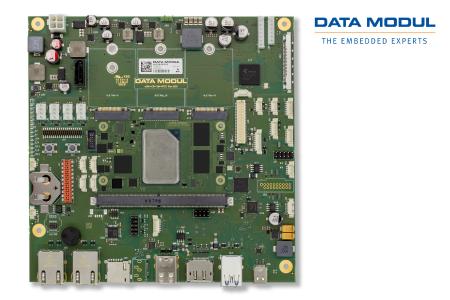 DATA MODUL präsentiert leistungsfähiges SMARC-Carrierboard für Intels neueste Atom Prozessorplattformen