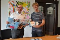 Andreas Liefeith von procilon (links) mit Markus Wulftange von der Elternhilfe