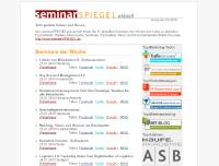 Newsletter SeminarSpiegel