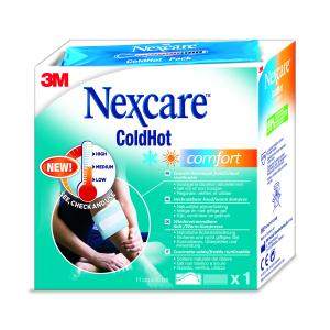 Die 3M Nexcare ColdHot Comfort Kompresse gibt es jetzt mit integriertem Thermoindikator (Foto: 3M)