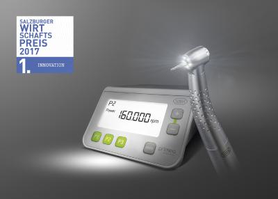 W&H überzeugte in der Kategorie „Innovation“: Mit der Dentalturbine Primea Advanced Air sorgt das Unternehmen für eine mikromechanische Meisterleistung, die mehr Sicherheit während der Behandlung bietet und somit Patienten sowie Zahnärzten zugutekommt / Foto: Foto: W&H