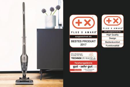 Grundig 2 in1 Hand und Akkustaubsauger Auszeichnungen