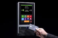 PCS Systemtechnik präsentiert auf der Personal Austria das Zeiterfassungsterminals INTUS 5600, wie es beim ORF Wien genutzt wird.