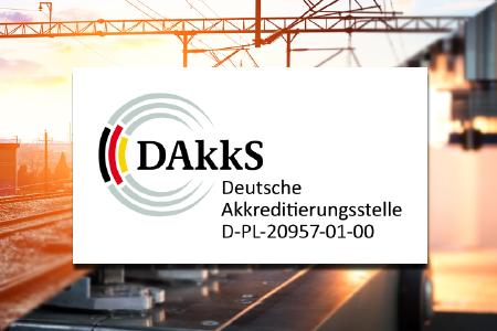 Accreditation of the in-house test laboratory according to DIN EN ISO/IEC 17025:2005
