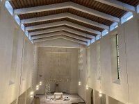 Blick in die restaurierte Kirche