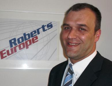 Gianni Maes, Vertriebsleiter Roberts Europe, wird den Fachvortrag auf der Courier & Parcel Summit 2008 am 1. Oktober halten.