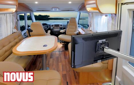 Novus Sky Serie Monitor Wandhalterung für Wohnmobile