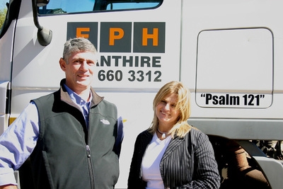 Enzo Chiocchi of EPH and Amanda Roets from Atlas Copco South Africa