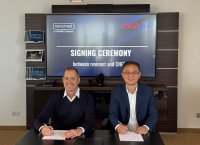 From left: Jürgen Pilarsky (CEO and majority shareholder of CRONIMET Holding Group) and Jay Yang (Vice President of CNGR Advanced Material Co.,LTD and President of the region NAFTA and EMEA).