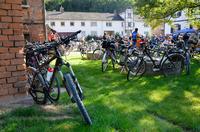 verdiente Frühstücksrast auf dem Eisenhammer bei Kilometer 21