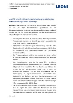 LEONI AG_Ad hoc_Refinanzierung_de.pdf