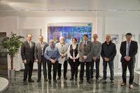 v.l.n.r. Dr. –Ing. Stefan Scheringer, Karl-Heinz Braun, Hubert-Martin Kiefer, Walter Rinkel, Verena Stiefel,  Ralf Fuchs,  Uwe Feißt, Friedrich Herrmann, Oliver Martini