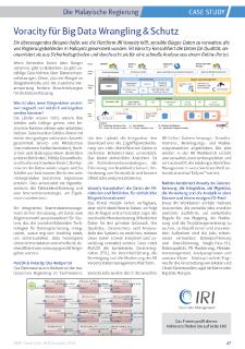 Voracity für Big Data Wrangling & Schutz: Kunden Use Case der malaysischen Regierung im BARC Guide 2020 (Data, BI & Analytics).