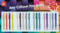 ANY COLOUR YOU WANT: Nachhaltig hergestellte Kugelschreiber in allen Pantone-Farben – in kleinen Stückzahlen und zu erschwinglichen Preisen