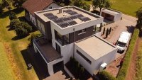 Beispielbild: private Photovoltaik und Wärmepumpe