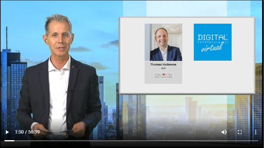 Interview mit Thomas Heilmann Mitglied des Deutschen Bundestages auf dem DFC virtual