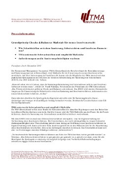 TMA  PresseInfo ESUG I Checks and balances 6dez2011.pdf