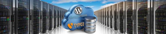 Content Management Systeme - individuelles CMS-Hosting, speziell für Typo3, WordPress und Online Shop Systeme