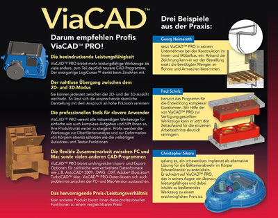 Darum empfehlen Profis ViaCAD PRO