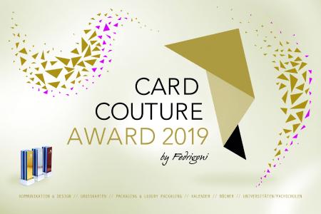 CARD COUTURE AWARD 2019 by FEDRIGONI