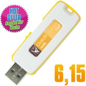 USB Stick 4GB Kingston DataTraveler G2 Yellow
