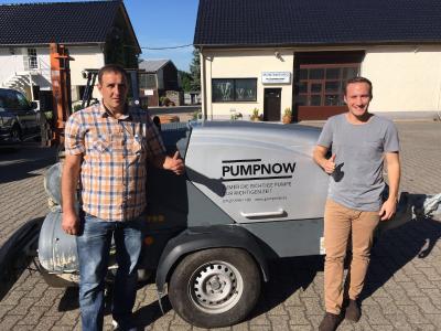 The first customers using PumpNow