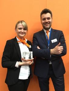 Anne Funke und Thomas Gründling (Leiter Recruiting)