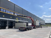 Bauarbeiten neues Logistikzentrum in Wittenburg