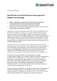 [PDF] Pressemitteilung: Speed4Trade entwickelt Flottenservicemanagement-Plattform für Pneuhage