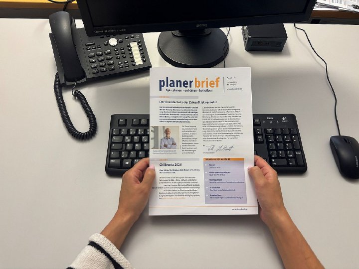 Vernetzter Brandschutz – Thema im neuen Planerbrief Nr. 60