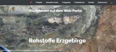 Neues Portal www.rohstoffe-erzgebirge.de ist online