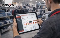 Retailer analysiert Verkaufs- und Prozessdaten mit COSYS Instore Analytics direkt auf der Fläche.