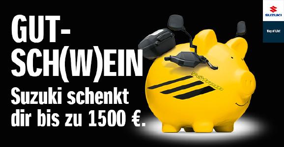 Gutsch(w)ein-Aktion V-Strom 1000 / 650