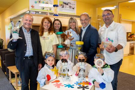 Die Freude im Kindergarten Mauterndorf über die Spürnasenecke ist riesengroß. Ab sofort können die kleinen Spürnasen auf Entdeckungstour gehen* / Foto: © Chris Hofer