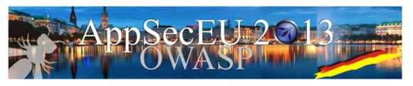 AppSecEU 2013