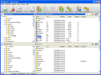 NetSupport Manager Dateitransfer