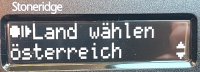 Land wählen