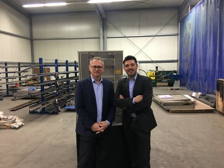 Geschäftsleitung Stefan Löbeth (links) und Francesco Vitale (rechts).JPG